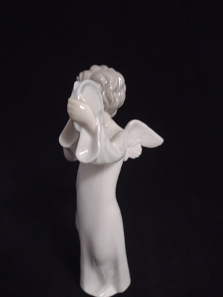 NAO by Lladro Angel playing a tambourine rcd|87170