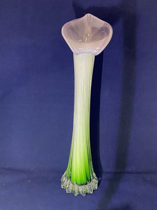 15 1/2" Murano style jack in the pulpit vase RCD|53882