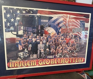 Harlem Globetrotters Framed 2002 MTS