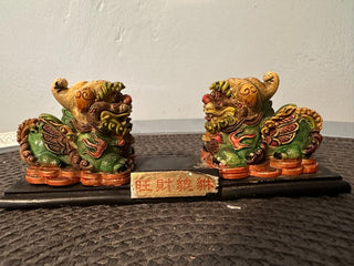 Dragon Pair Dancing Lions  MTS|91256