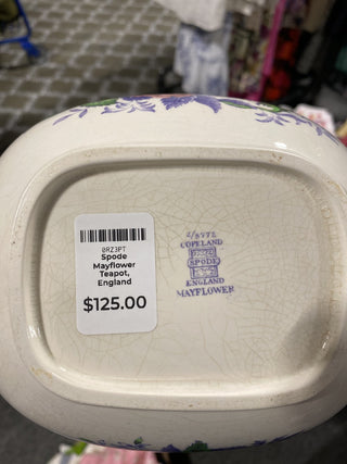 Spode Mayflower Teapot, England|56229