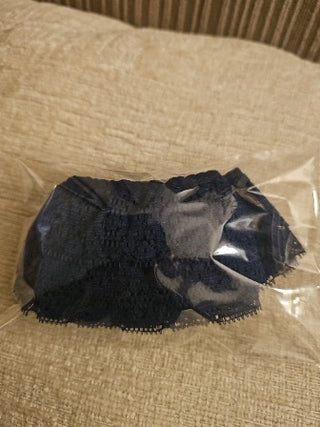 1 1/2. Yard of Dark Blue Lace