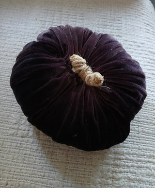 Burgundy Velvet Pumpkin 8