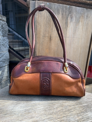 vintage Marino Orlandi leather satchel handbag MTS