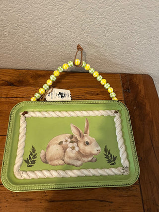 Easter Sign with Rabbits RCD