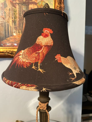 Chicken Cast Iron Lamp|58551