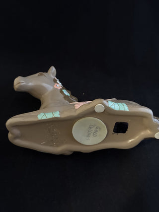 Retired Horse ceramic bank RCD