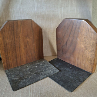 Wood Block Book Ends|66194