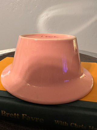 Bowl-B Pink Earthenware 6.5 inch MTS