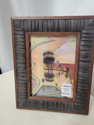 8x10 Framed "Delta" Print by Wayne Thiebaud RCD|81984