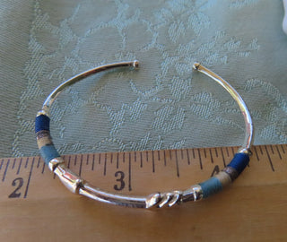 silver tone cuff bracelet RCD