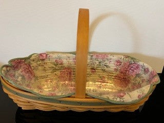 #2726 Longaberger Peony Basket RSV|143818