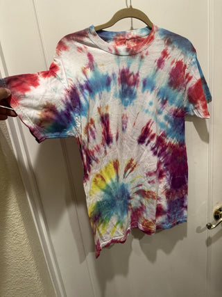 Tie Dye Adult T-shirt Men's Medium