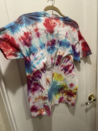 Tie Dye Adult T-shirt Men's Medium