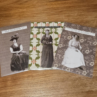 Snarky Victorian Dame Postcard/Art - Portrait (BRI) - MTS|120124
