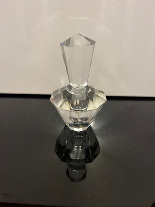 #1689 Hand Cut Crystal Perfume Bottle RSV|46137