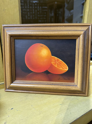 Original Art S Lindwills Orange Still Life MTS