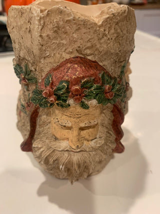 House of Lloyd Santa Pillar candleholder|124161