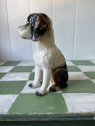 Vintage MCM Ceramic Dog Figurine F&M|88133