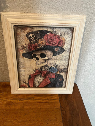 Skeleton Top Hat Picture|113983