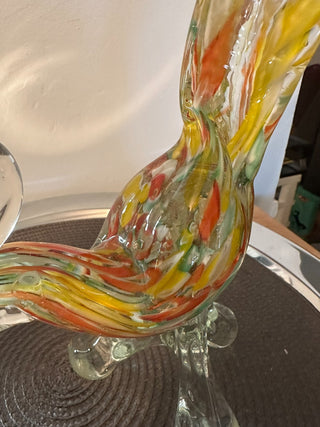 Art Glass Large Bird MTS|77729