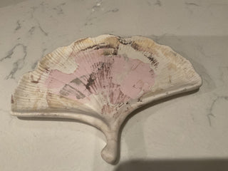 Handmade Cement Fan/Jewelry Dish|109557