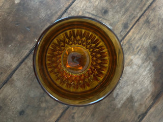 10H Amber Glass square base MTS