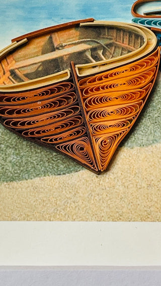 BP Paper Quilled Art of Boats RCD|85647