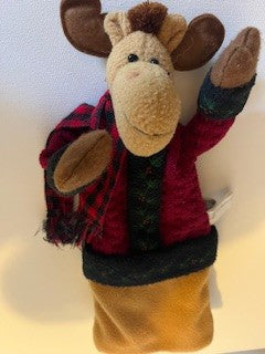 #2593 Reindeer Wine Bottle Cover RSV|128202