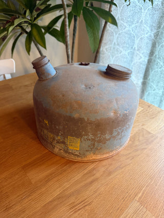 Vintage Eagle Metal Kerosene Can (no handle)