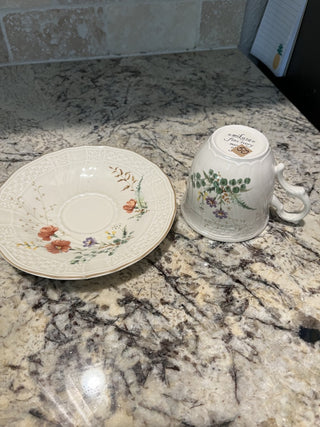 Mikasa Fine Ivory Margaux Tea Cup & Saucer (50) RCD|72265