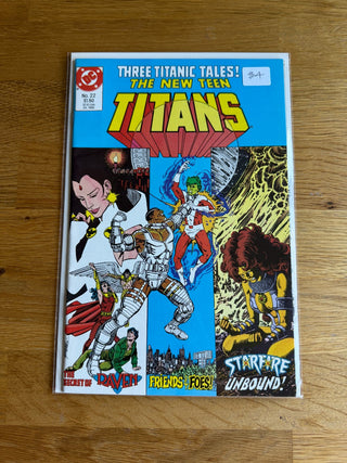 Comic Book: New Teen Titans Issue 22