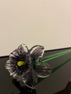 #2904 Purple Glass Flower  RSV