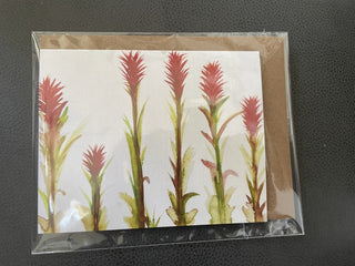 Paint Brush Print Blank Inside Card Local Artist RSV