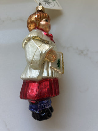 Christopher Radko Ornament Christmas Caroler-RSV|124608