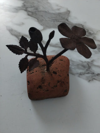 Metal flower art|65773