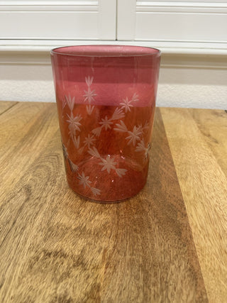 Cranberry Glass Vase MTS