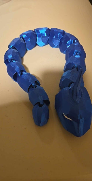 Flexi Pokémon Crystal Onix (Blue)