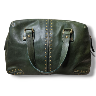 Michael Kors- Aster Weekender Green and Bronze Shoulder Bag|82605