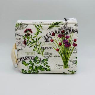 Handmade Coin Bag - Herb Garden - RCD|135317