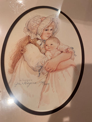 VTG Signed Jan Hagara Litho Print~ MTS|111446