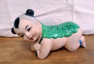 MW Vintage Green Chinese Crawling Baby MTS
