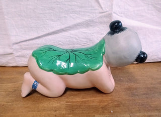 MW Vintage Green Chinese Crawling Baby MTS
