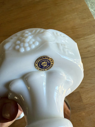 Vtg Milk Glass