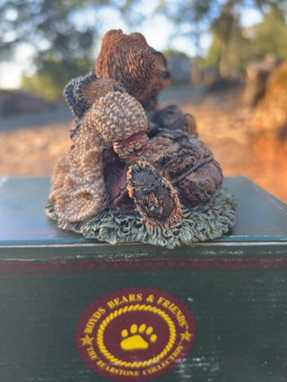 WITH BOX Boyds Bears "Grenville & Knute... Football Buddies"