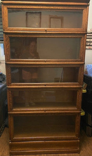 1906 Macey Wernicke 5 tier Barrister Bookshelf RCD