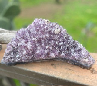Natural Brazil Amethyst Point Quartz Crystal RCD|56088