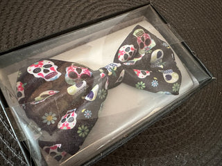 Bow Tie Day of Dead nip MTS|88502