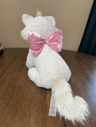 Disney Store Aristocats Cat Marie 20” Plush  Pink Bow