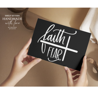 WD QUOTE - FAITH FEAR.          RSV|80913